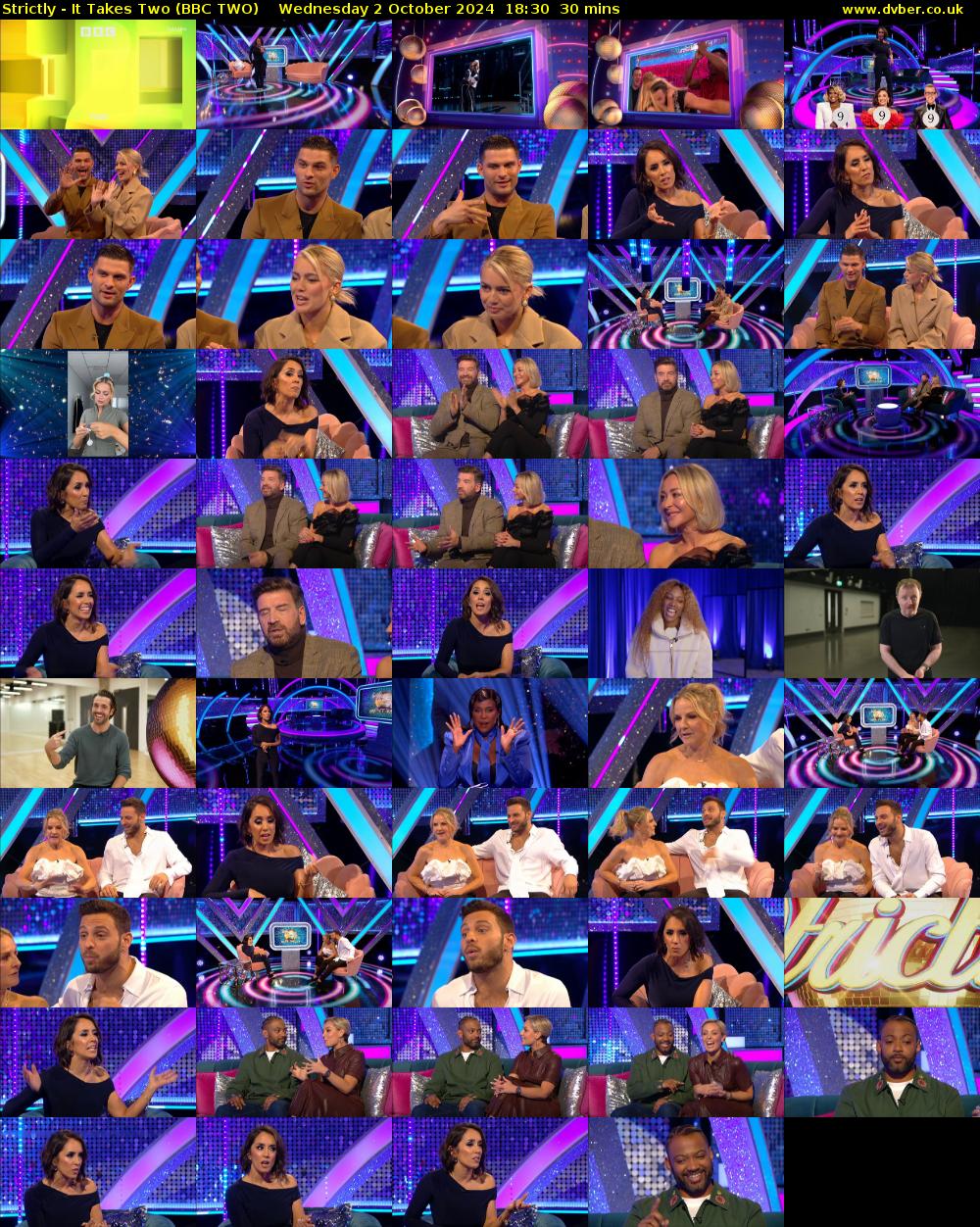 Strictly - It Takes Two (BBC TWO) Wednesday 2 October 2024 18:30 - 19:00