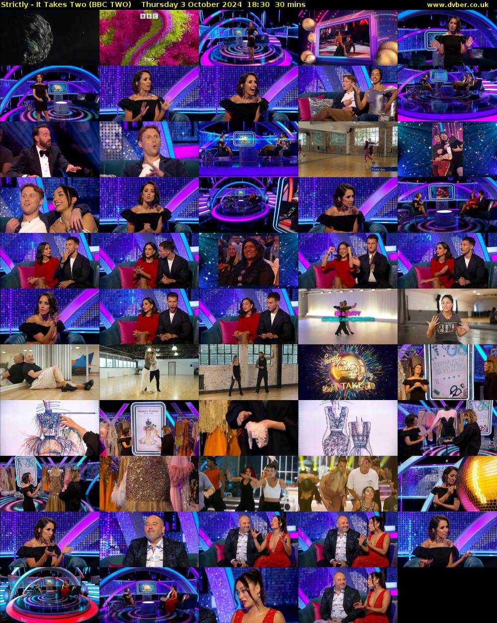 Strictly - It Takes Two (BBC TWO) Thursday 3 October 2024 18:30 - 19:00