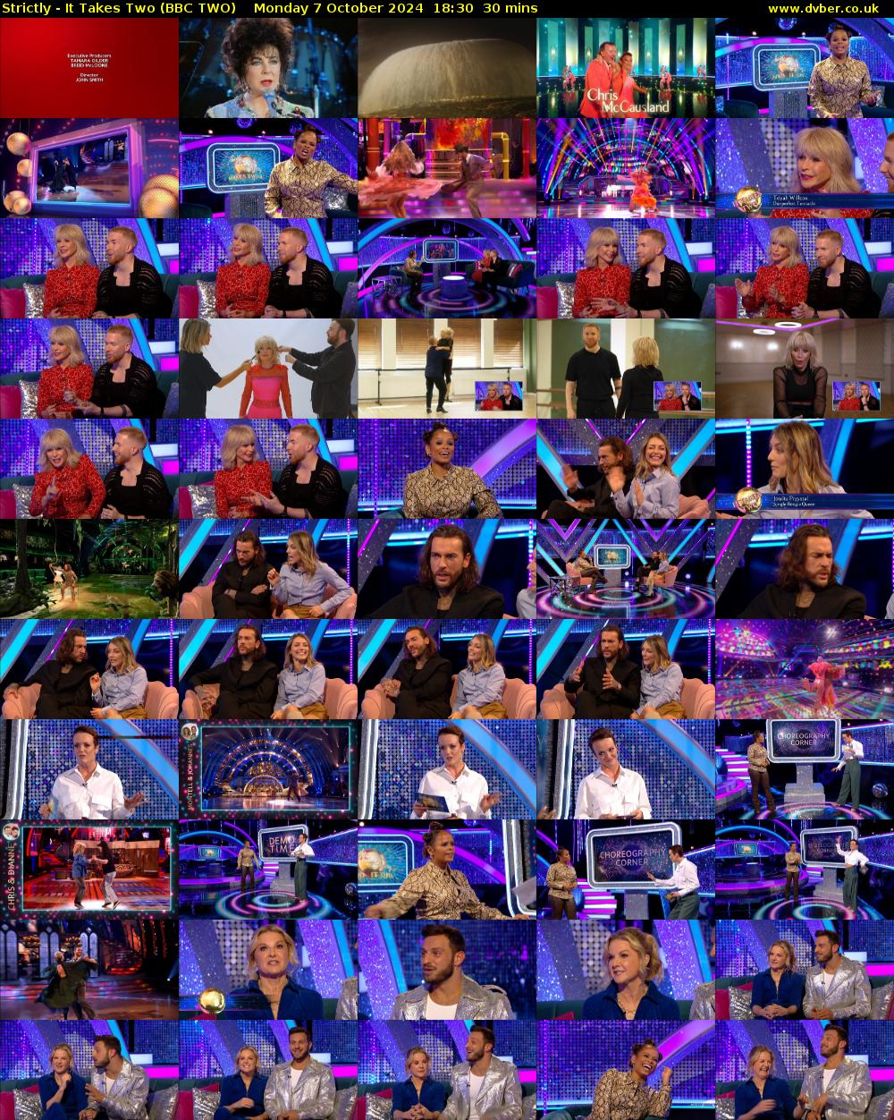 Strictly - It Takes Two (BBC TWO) Monday 7 October 2024 18:30 - 19:00