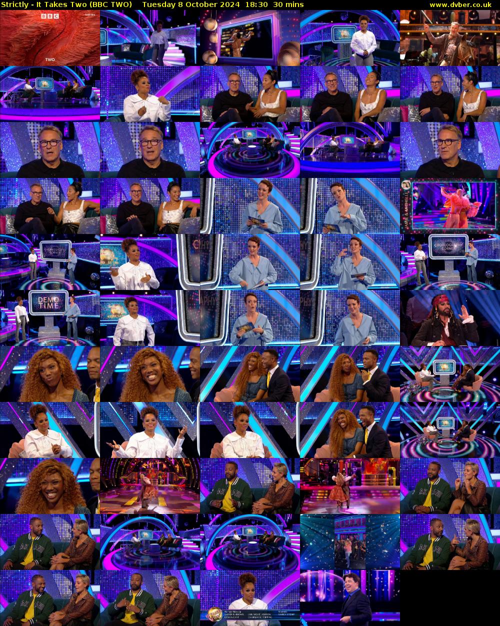 Strictly - It Takes Two (BBC TWO) Tuesday 8 October 2024 18:30 - 19:00