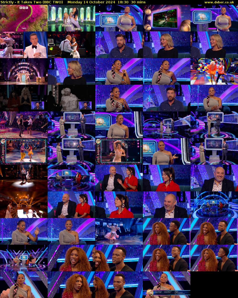 Strictly - It Takes Two (BBC TWO) Monday 14 October 2024 18:30 - 19:00