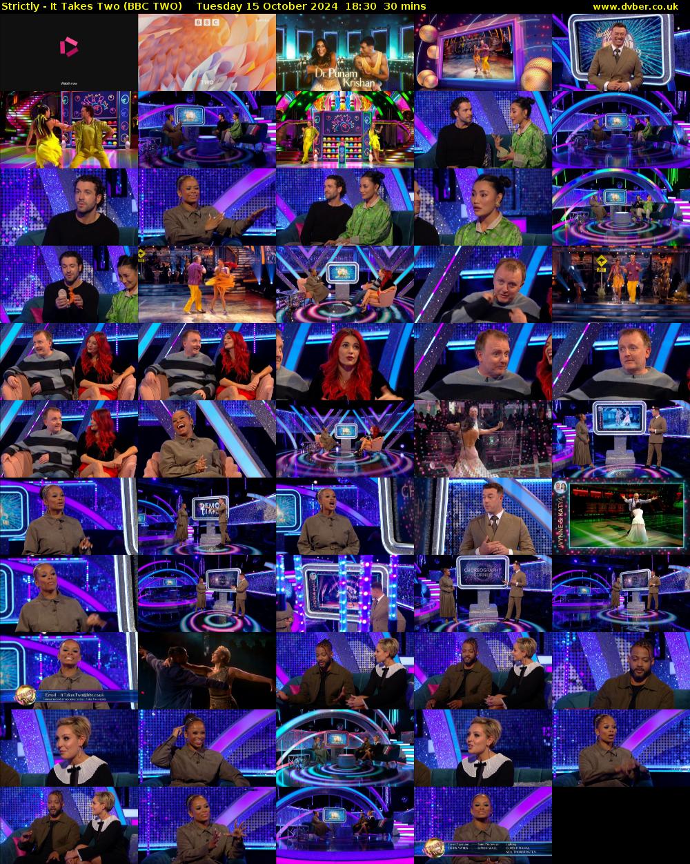 Strictly - It Takes Two (BBC TWO) Tuesday 15 October 2024 18:30 - 19:00