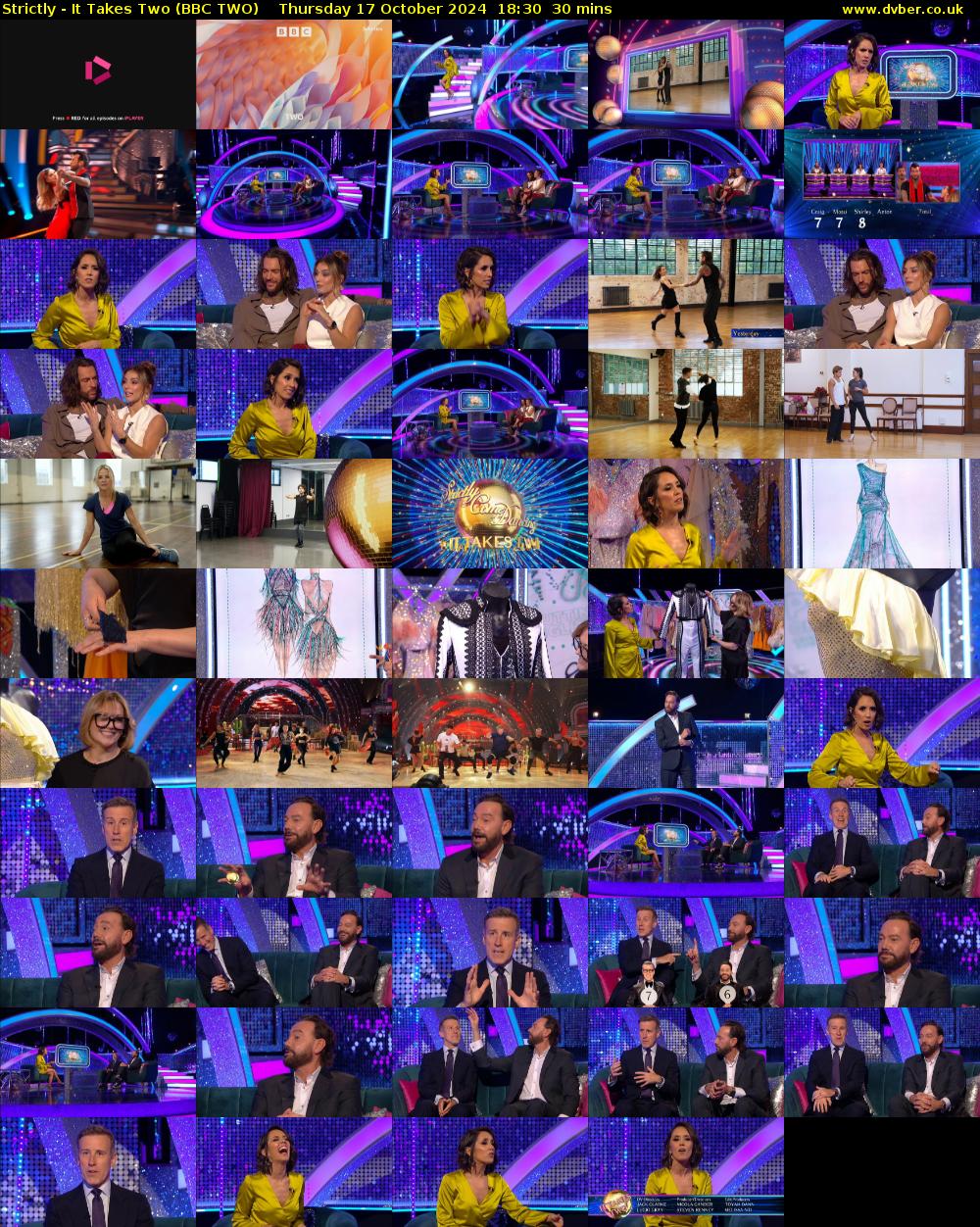 Strictly - It Takes Two (BBC TWO) Thursday 17 October 2024 18:30 - 19:00