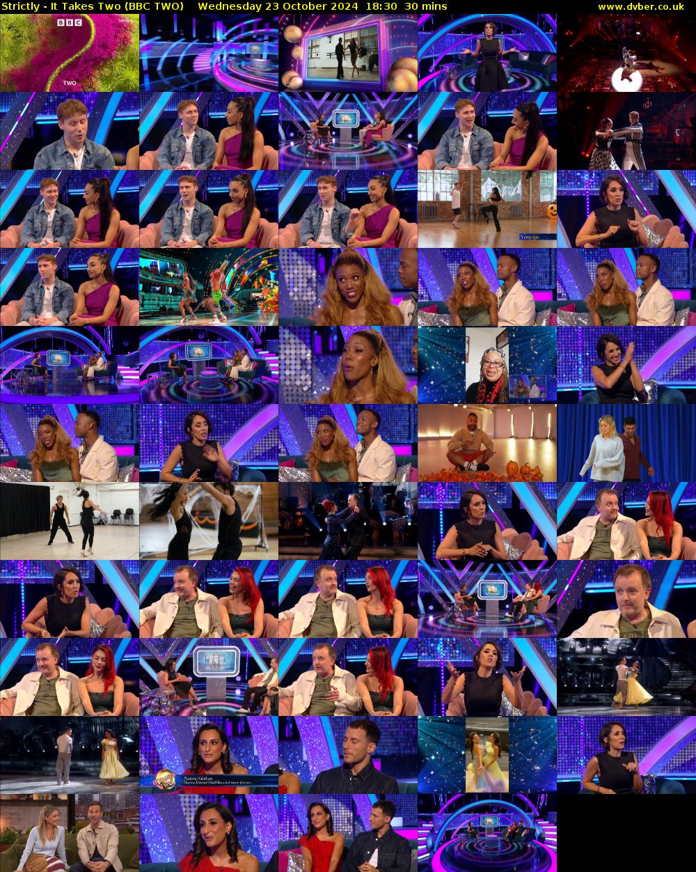 Strictly - It Takes Two (BBC TWO) Wednesday 23 October 2024 18:30 - 19:00