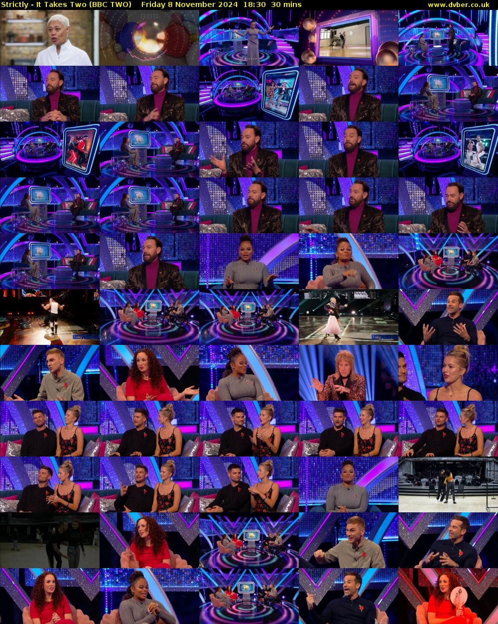 Strictly - It Takes Two (BBC TWO) Friday 8 November 2024 18:30 - 19:00