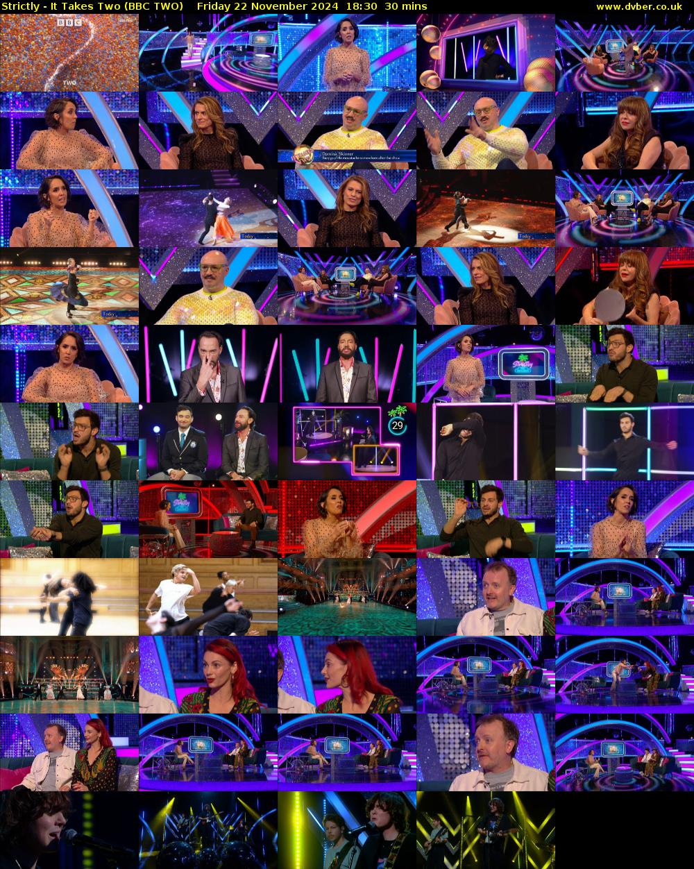 Strictly - It Takes Two (BBC TWO) Friday 22 November 2024 18:30 - 19:00