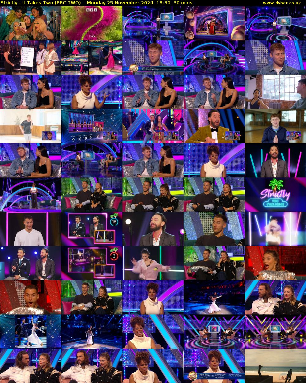Strictly - It Takes Two (BBC TWO) Monday 25 November 2024 18:30 - 19:00