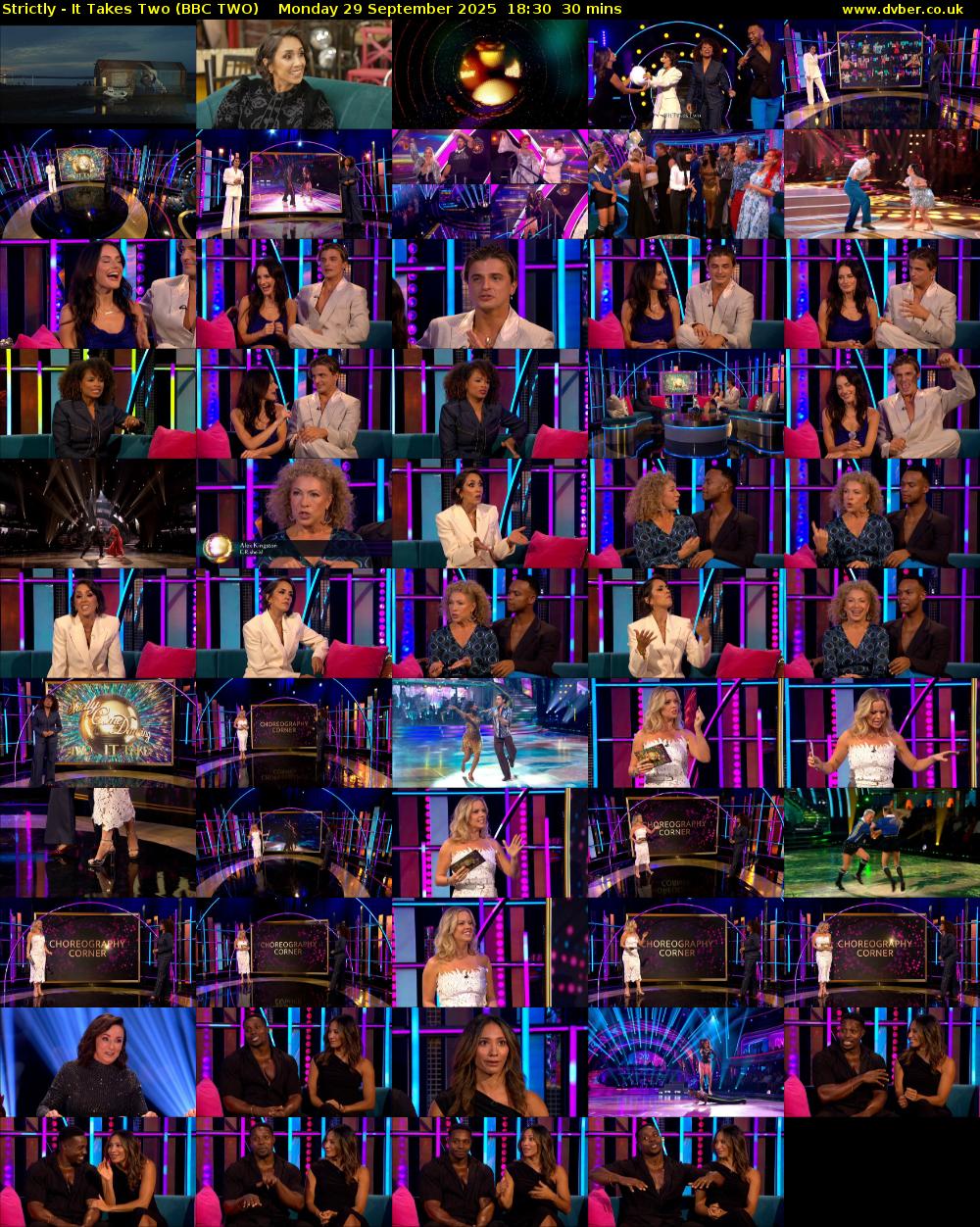 Strictly - It Takes Two (BBC TWO) Monday 29 September 2025 18:30 - 19:00