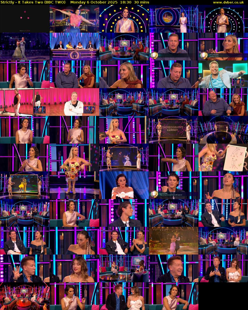 Strictly - It Takes Two (BBC TWO) Monday 6 October 2025 18:30 - 19:00