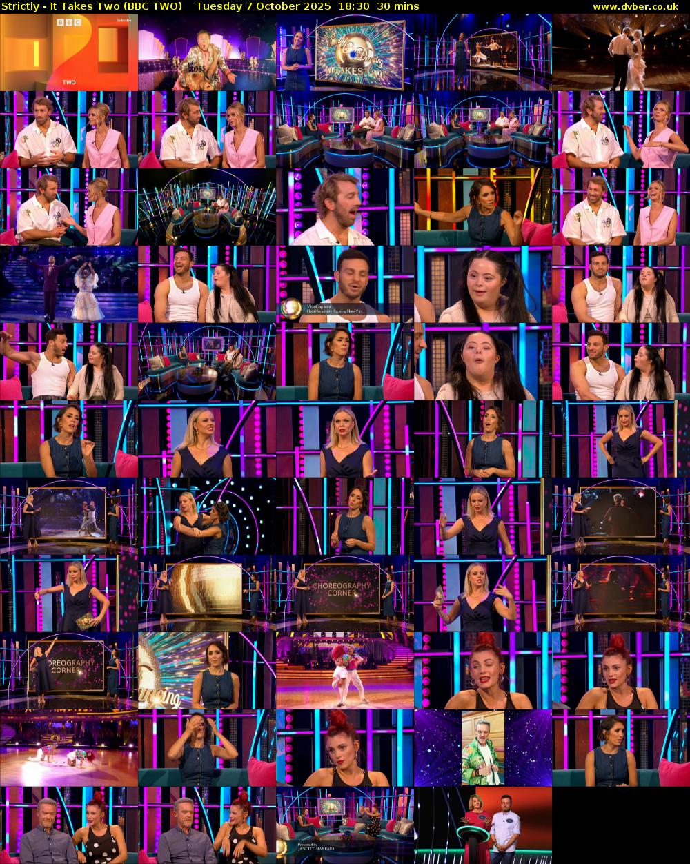 Strictly - It Takes Two (BBC TWO) Tuesday 7 October 2025 18:30 - 19:00