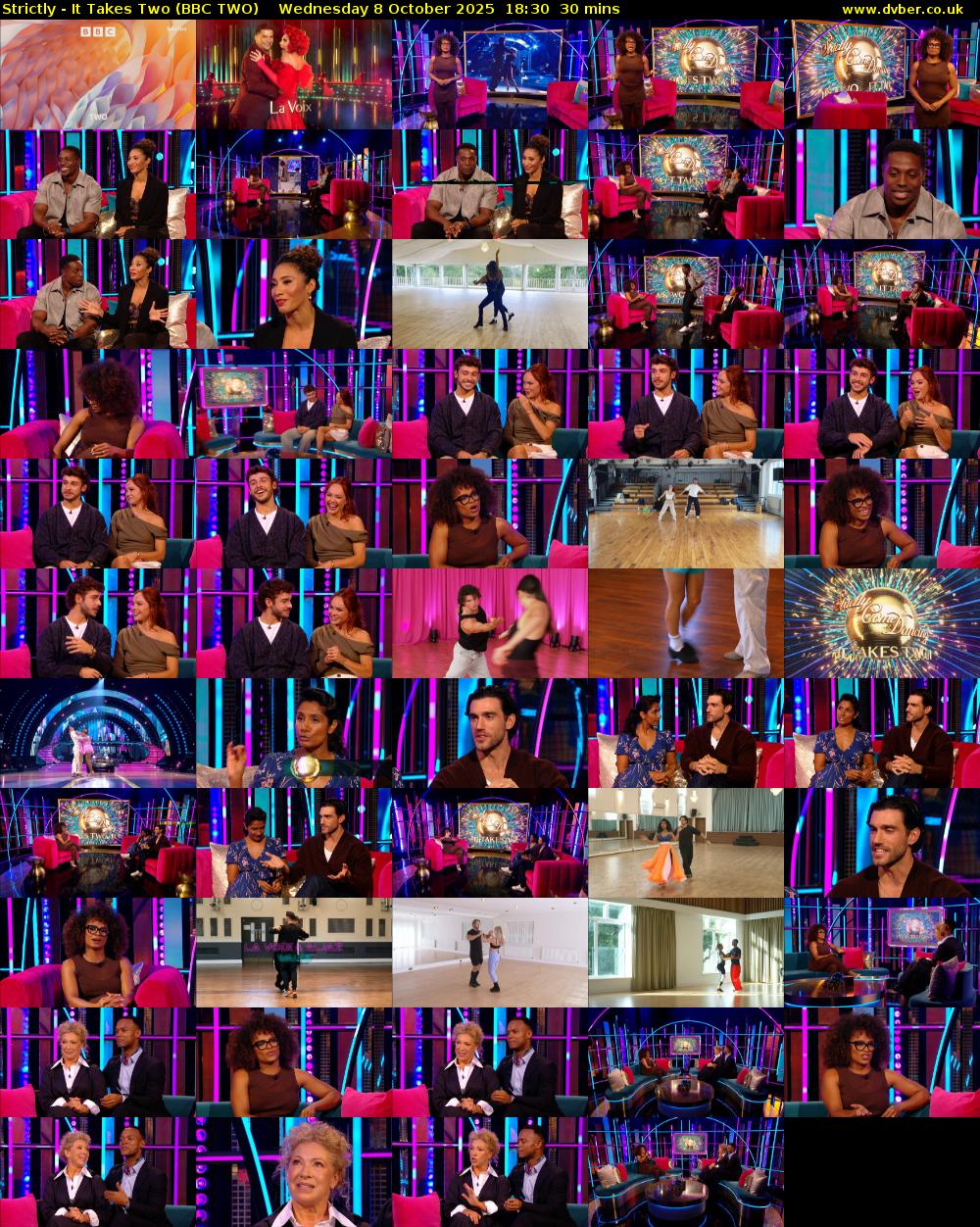 Strictly - It Takes Two (BBC TWO) Wednesday 8 October 2025 18:30 - 19:00