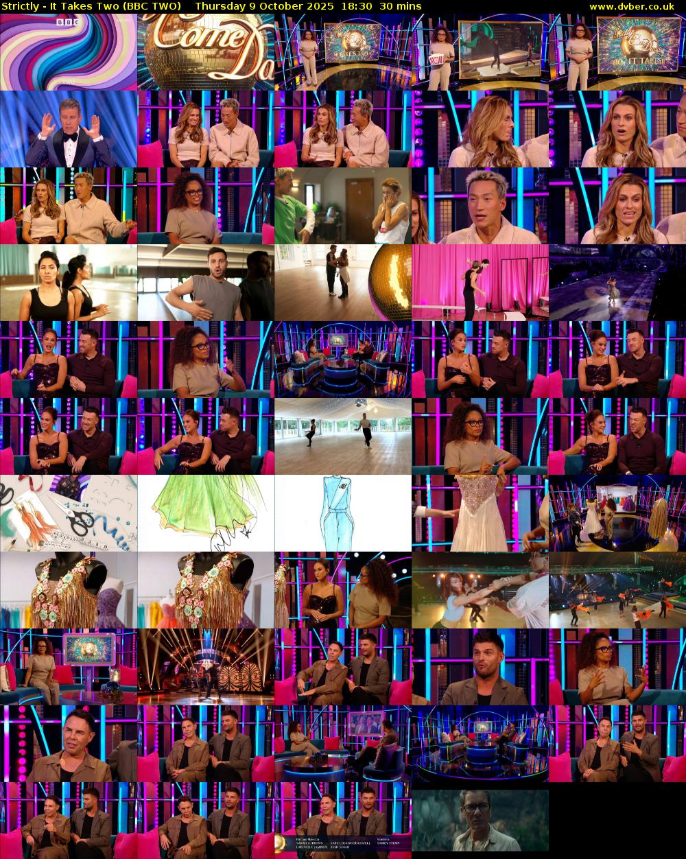 Strictly - It Takes Two (BBC TWO) Thursday 9 October 2025 18:30 - 19:00