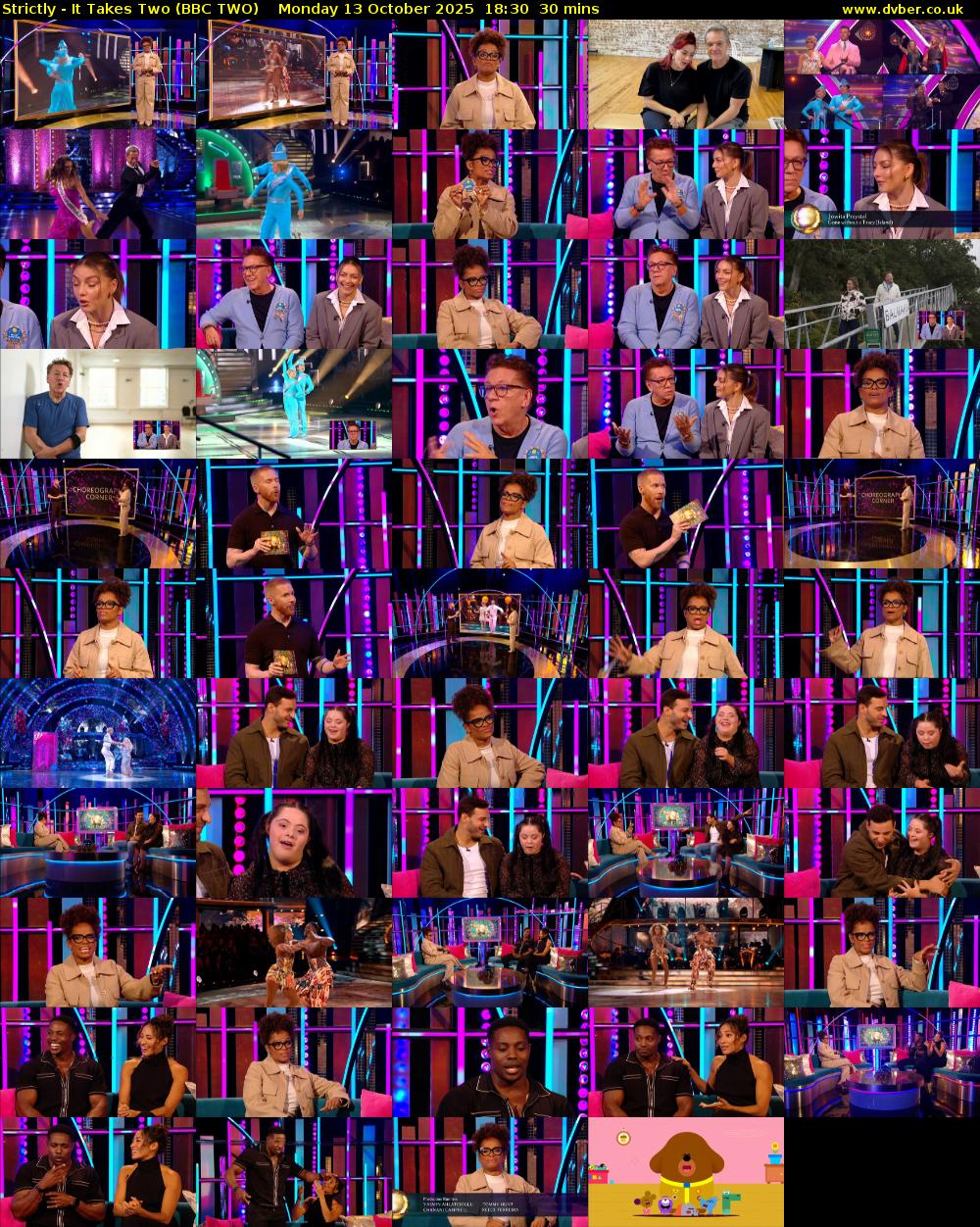 Strictly - It Takes Two (BBC TWO) Monday 13 October 2025 18:30 - 19:00