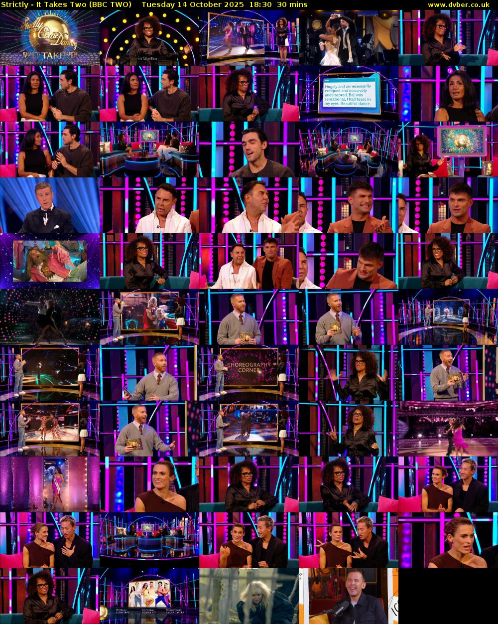 Strictly - It Takes Two (BBC TWO) Tuesday 14 October 2025 18:30 - 19:00
