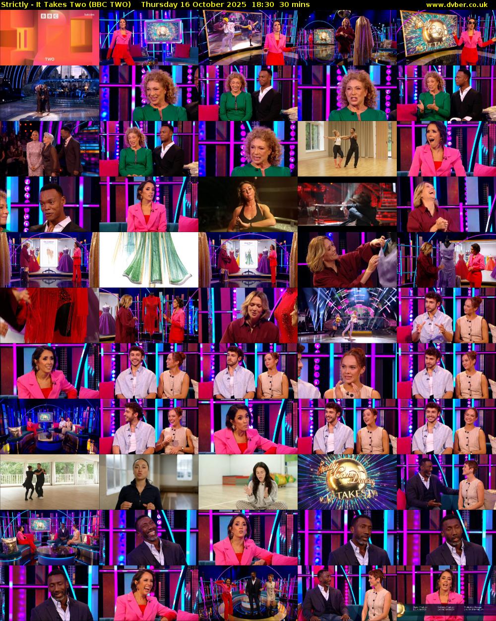 Strictly - It Takes Two (BBC TWO) Thursday 16 October 2025 18:30 - 19:00