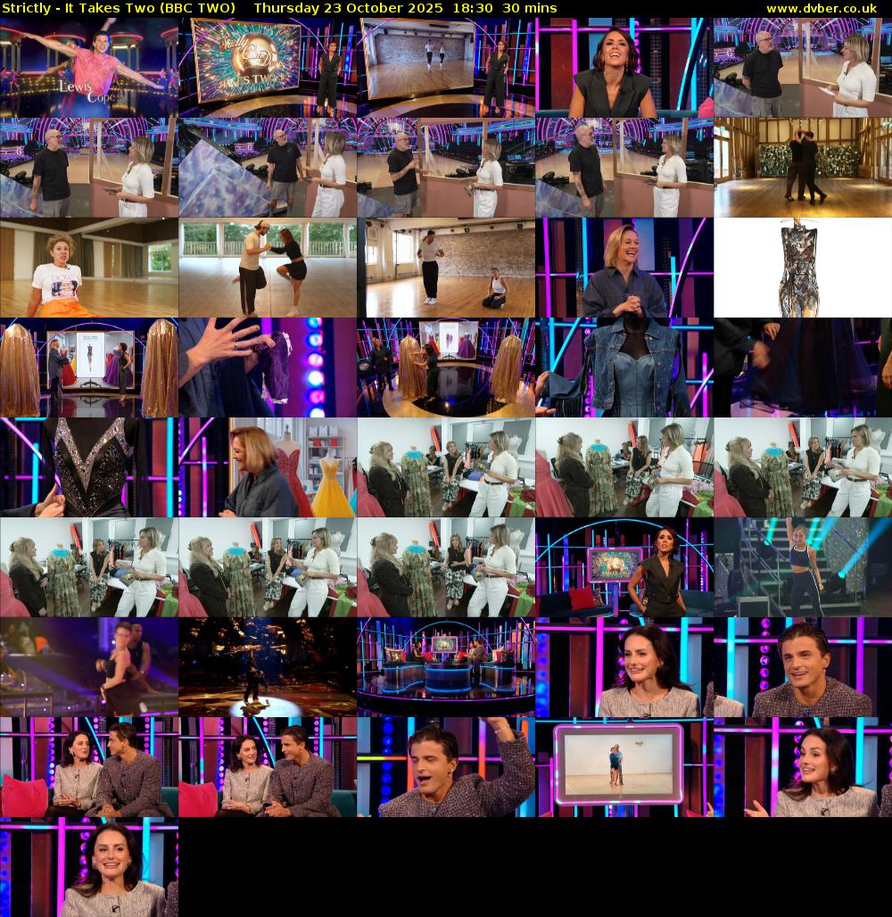 Strictly - It Takes Two (BBC TWO) Thursday 23 October 2025 18:30 - 19:00