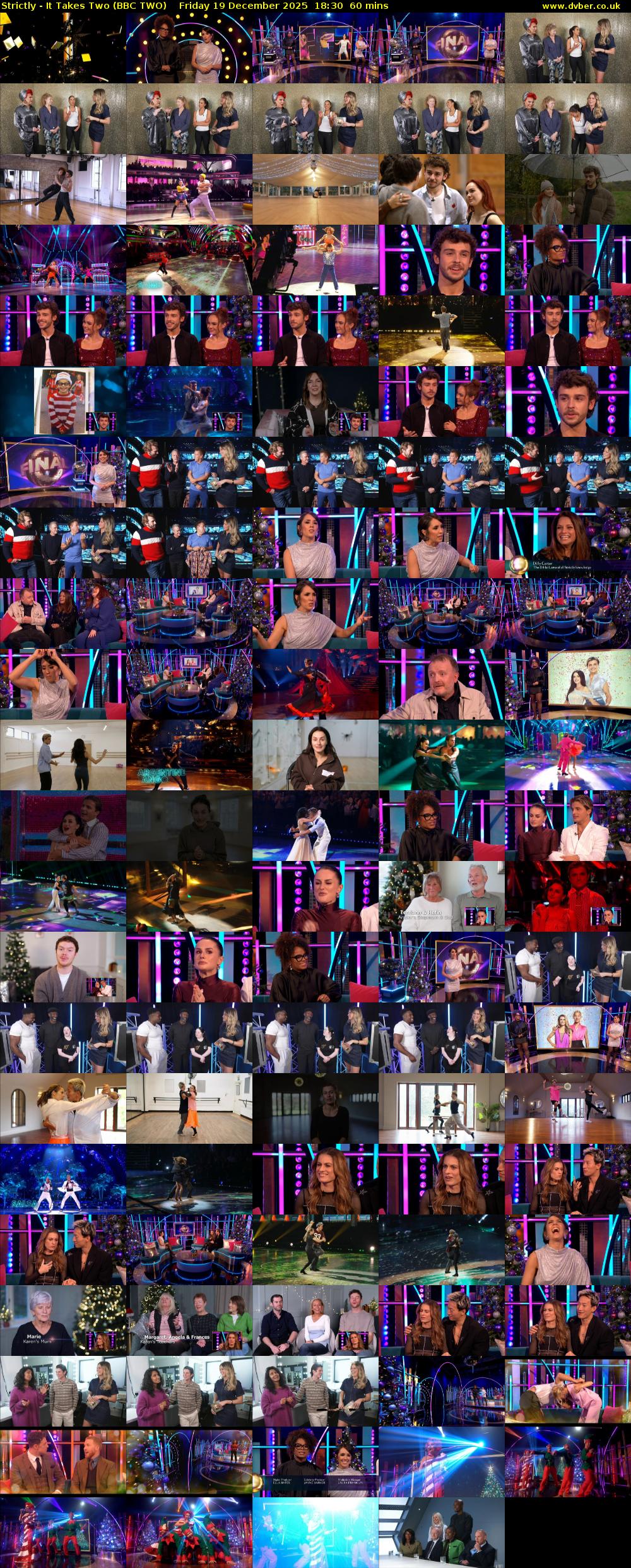 Strictly - It Takes Two (BBC TWO) Friday 19 December 2025 18:30 - 19:30