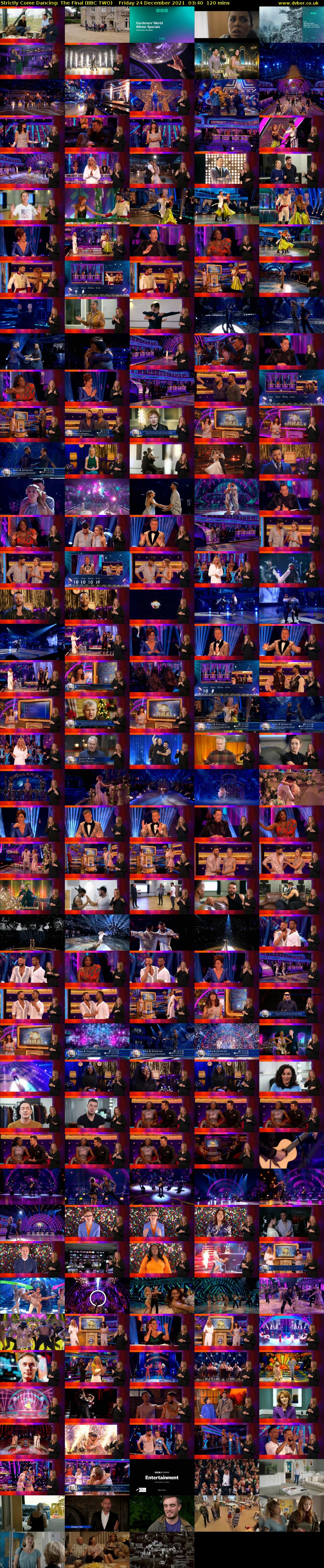 Strictly Come Dancing: The Final (BBC TWO) Friday 24 December 2021 03:40 - 05:40