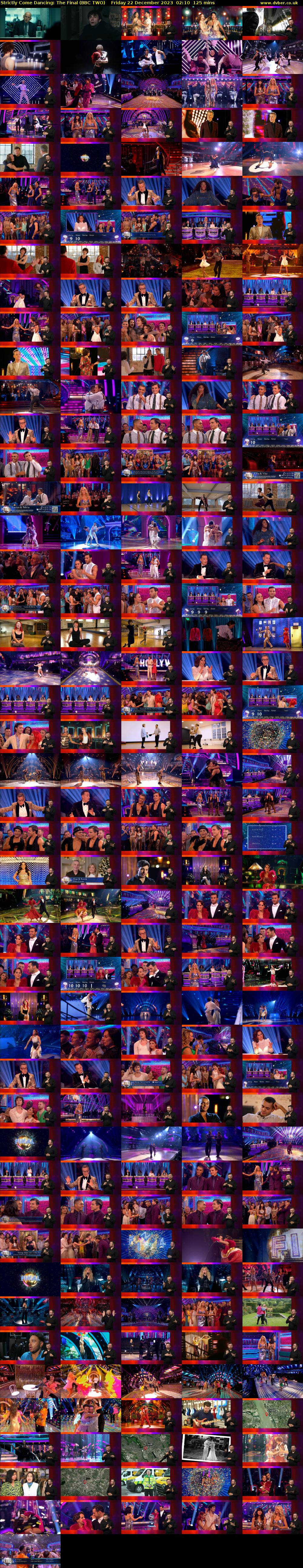 Strictly Come Dancing: The Final (BBC TWO) Friday 22 December 2023 02:10 - 04:15