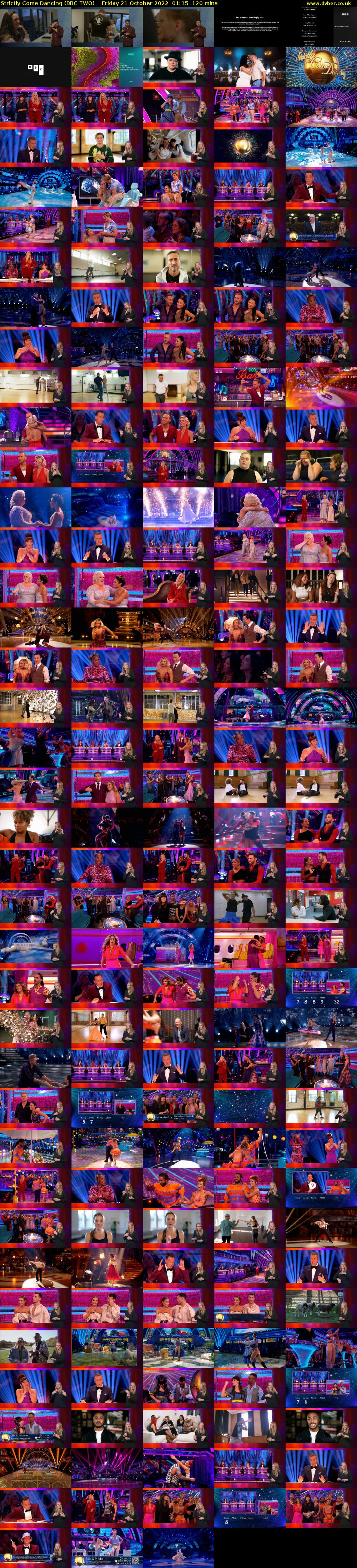 Strictly Come Dancing (BBC TWO) Friday 21 October 2022 01:15 - 03:15