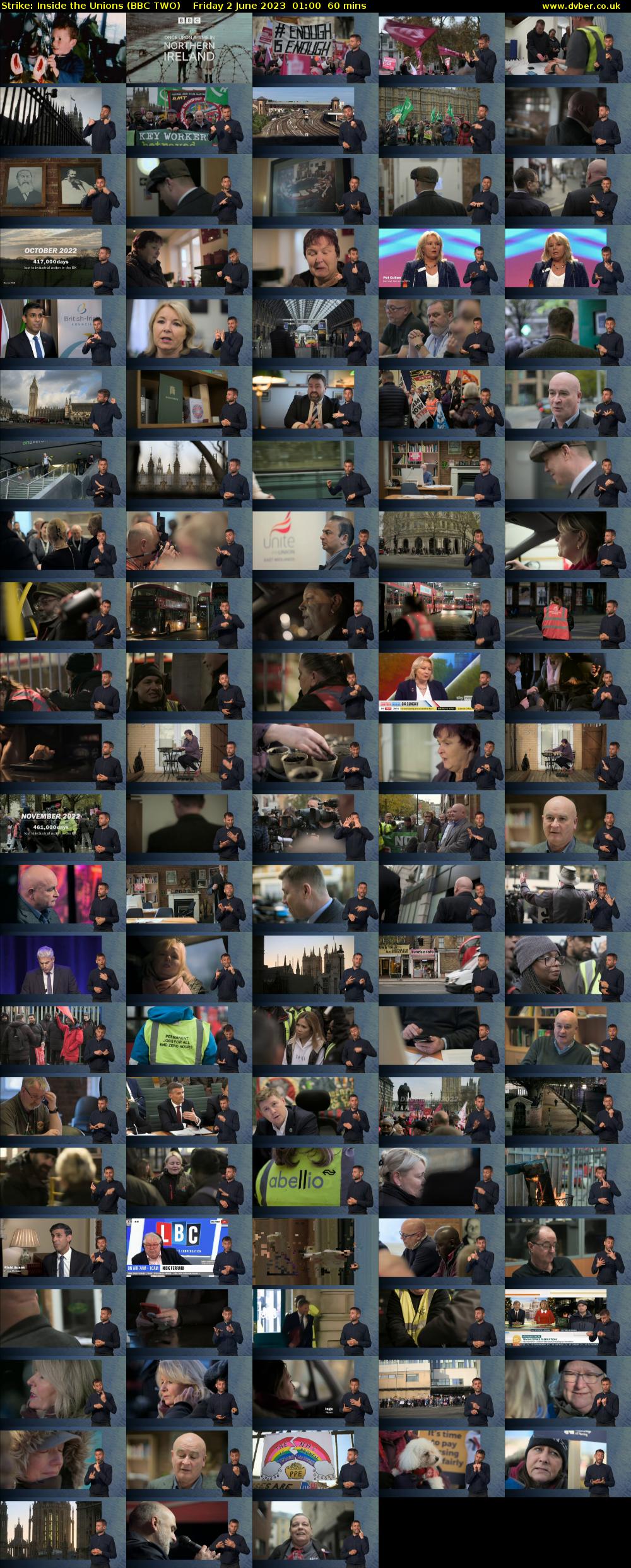 Strike: Inside the Unions (BBC TWO) Friday 2 June 2023 01:00 - 02:00