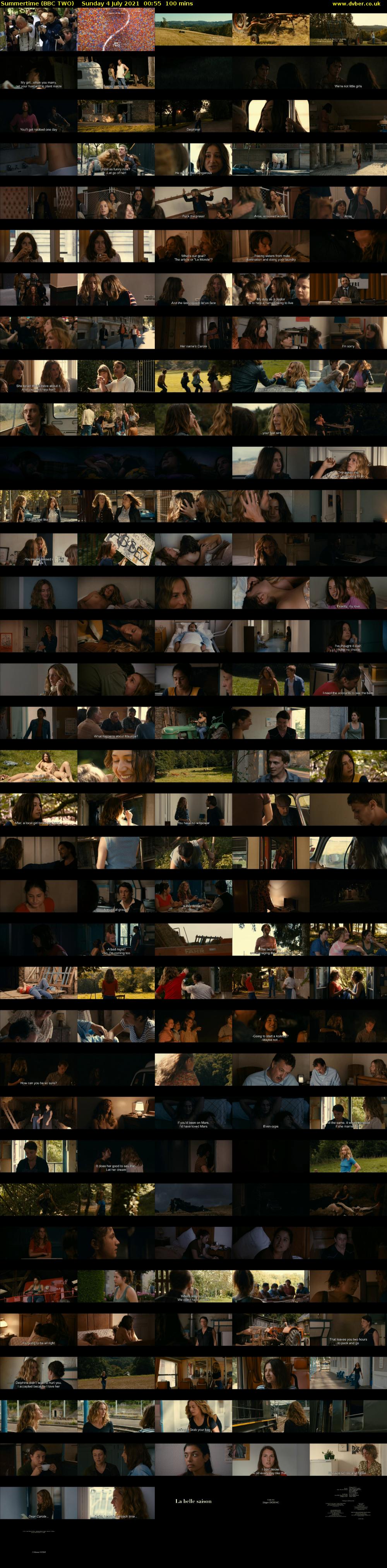 Summertime (BBC TWO) Sunday 4 July 2021 00:55 - 02:35