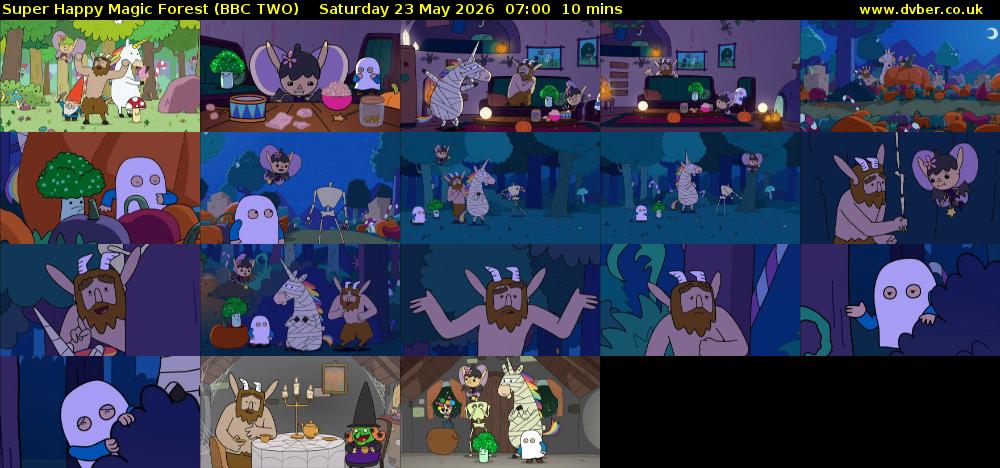 Super Happy Magic Forest (BBC TWO) Saturday 23 May 2026 07:00 - 07:10
