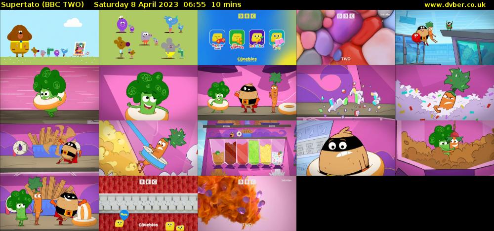 Supertato (BBC TWO) Saturday 8 April 2023 06:55 - 07:05