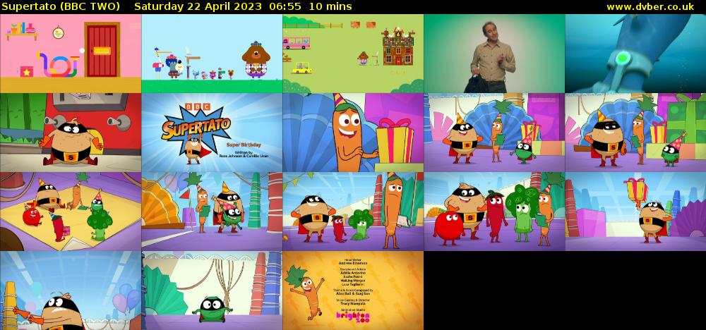 Supertato (BBC TWO) Saturday 22 April 2023 06:55 - 07:05