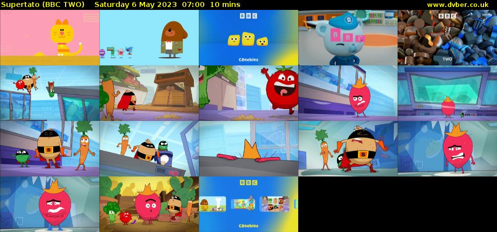 Supertato (BBC TWO) Saturday 6 May 2023 07:00 - 07:10