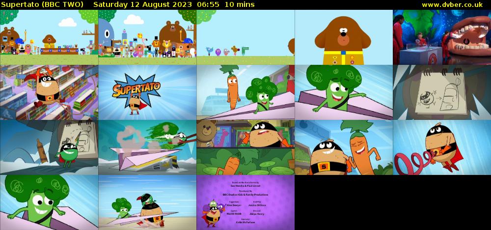 Supertato (BBC TWO) Saturday 12 August 2023 06:55 - 07:05