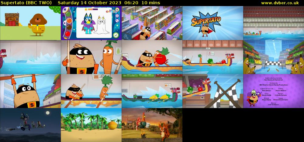 Supertato (BBC TWO) Saturday 14 October 2023 06:20 - 06:30