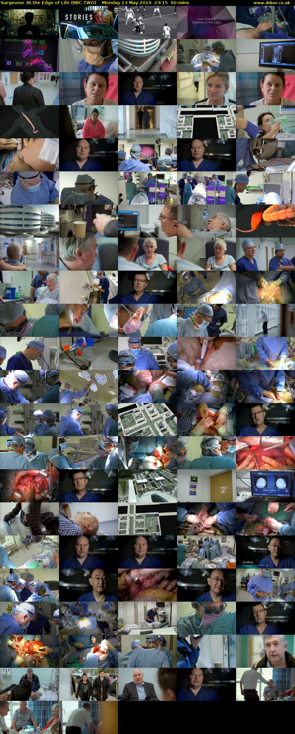 Surgeons: At the Edge of Life (BBC TWO) Monday 13 May 2019 23:15 - 00:15