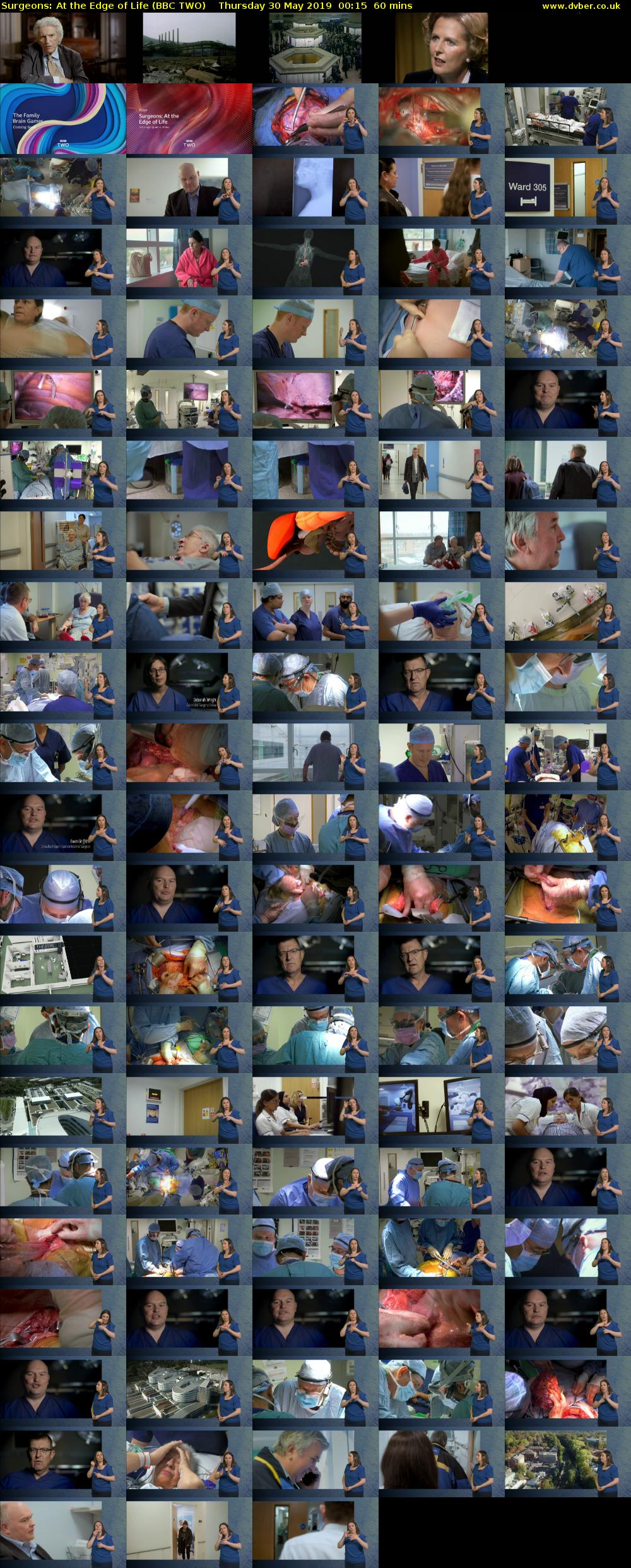 Surgeons: At the Edge of Life (BBC TWO) Thursday 30 May 2019 00:15 - 01:15