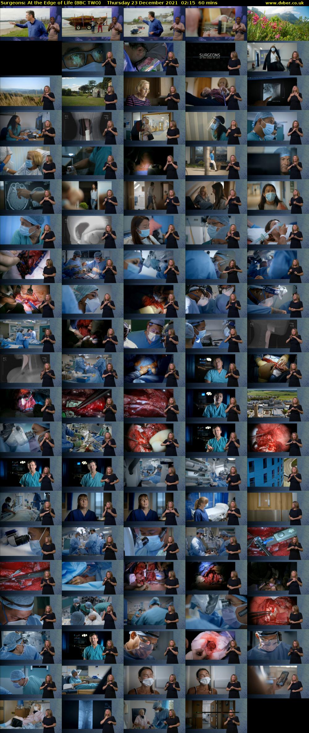 Surgeons: At the Edge of Life (BBC TWO) Thursday 23 December 2021 02:15 - 03:15