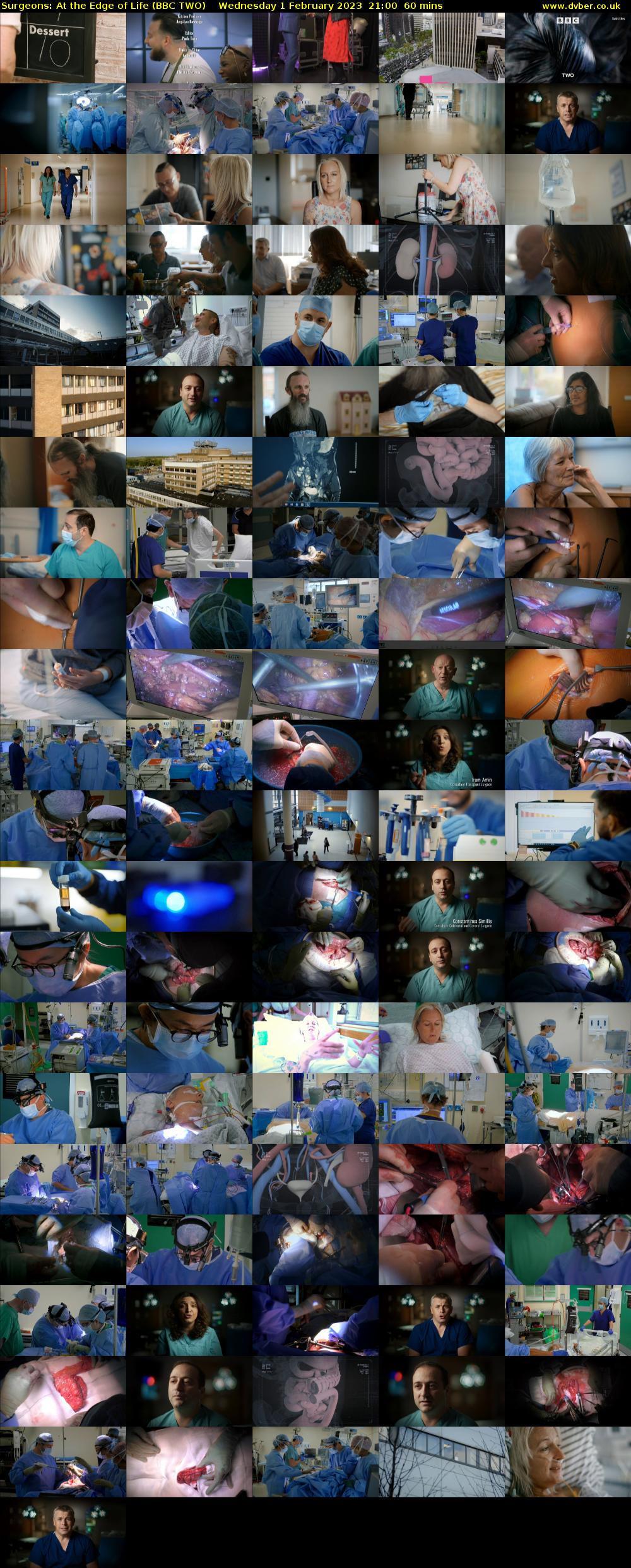 Surgeons: At the Edge of Life (BBC TWO) Wednesday 1 February 2023 21:00 - 22:00