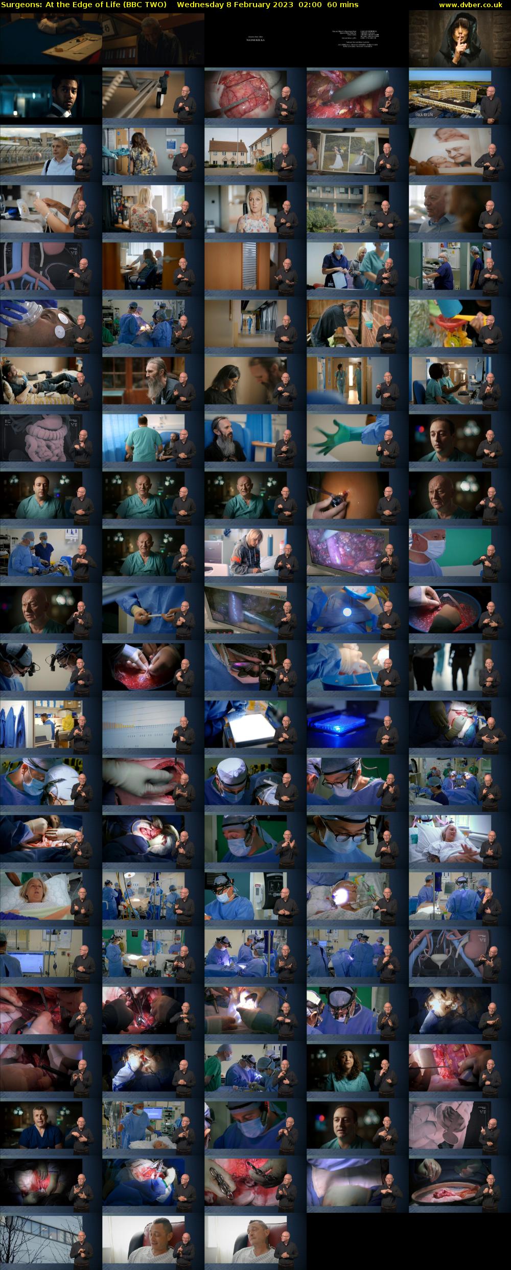 Surgeons: At the Edge of Life (BBC TWO) Wednesday 8 February 2023 02:00 - 03:00