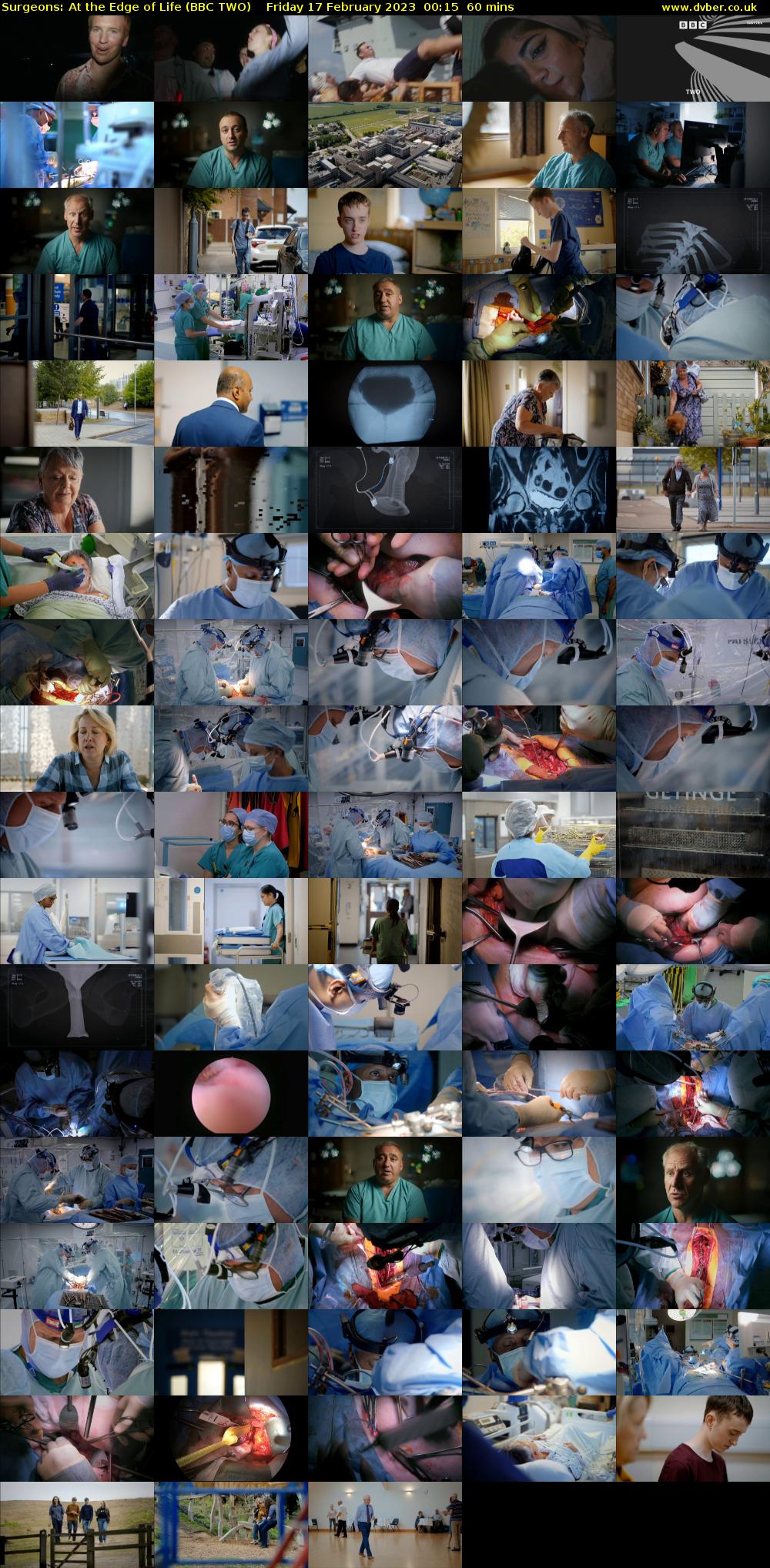 Surgeons: At the Edge of Life (BBC TWO) Friday 17 February 2023 00:15 - 01:15