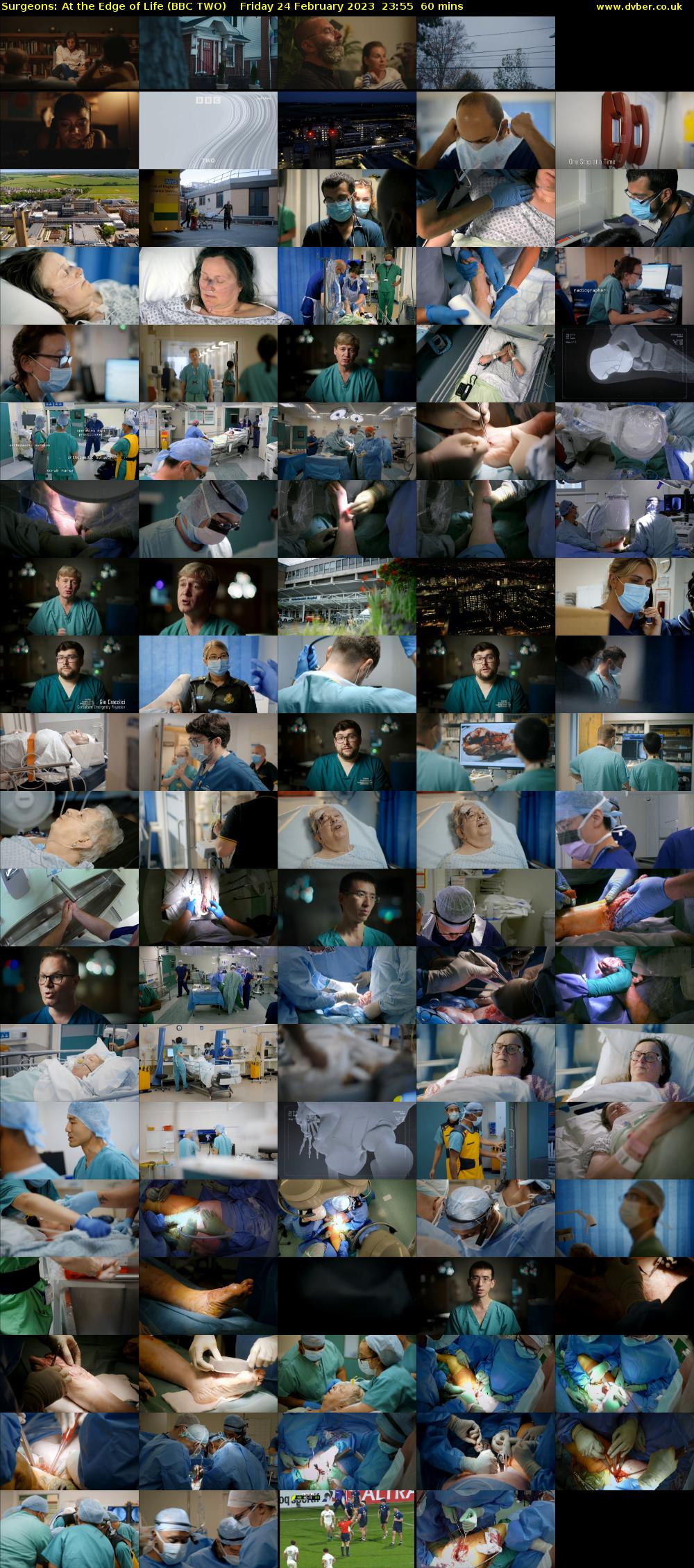 Surgeons: At the Edge of Life (BBC TWO) Friday 24 February 2023 23:55 - 00:55
