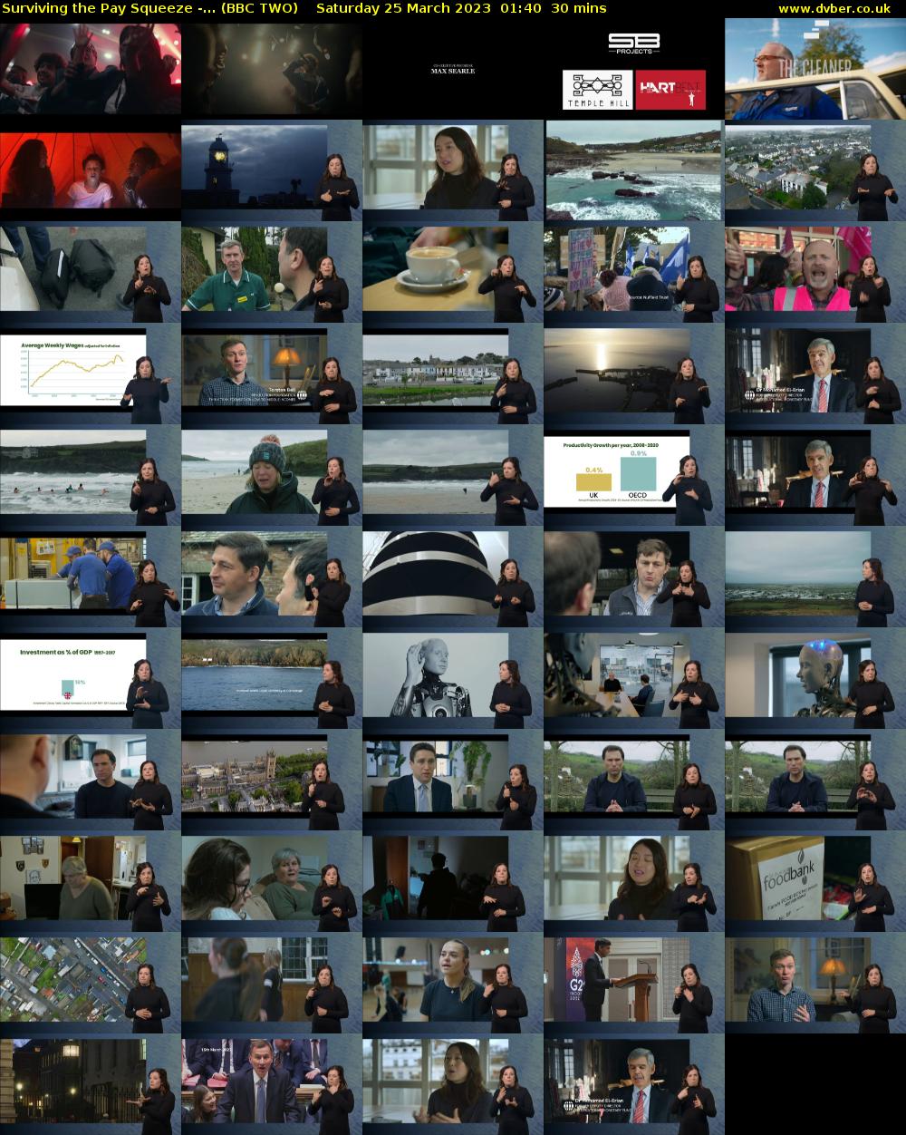 Surviving the Pay Squeeze -... (BBC TWO) Saturday 25 March 2023 01:40 - 02:10
