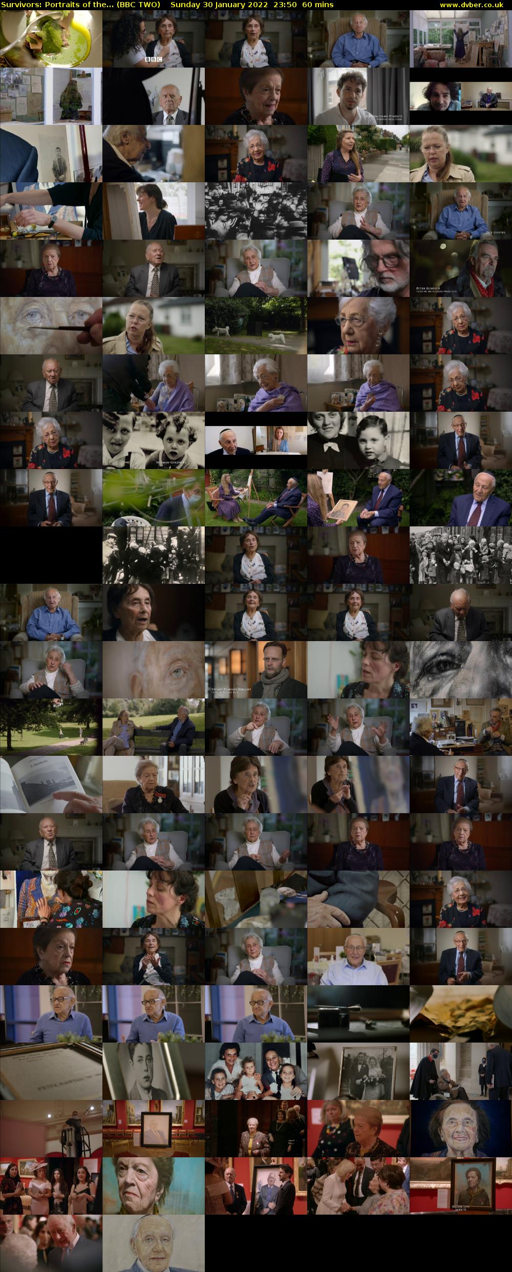Survivors: Portraits of the... (BBC TWO) Sunday 30 January 2022 23:50 - 00:50