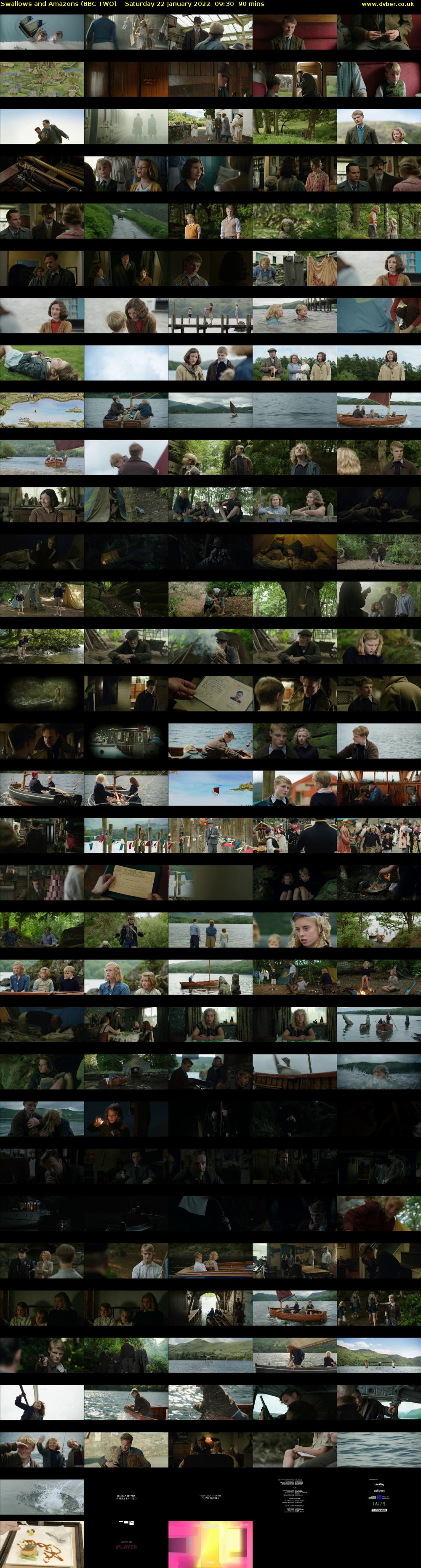 Swallows and Amazons (BBC TWO) Saturday 22 January 2022 09:30 - 11:00
