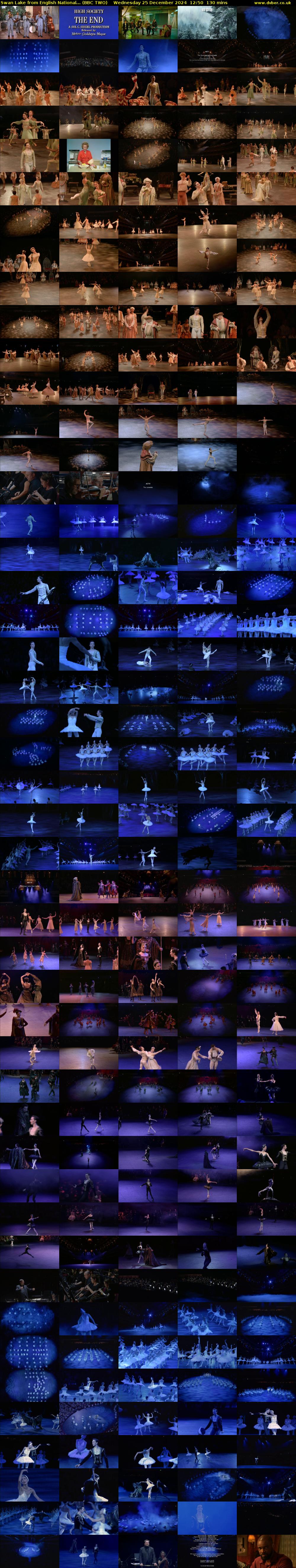 Swan Lake from English National... (BBC TWO) Wednesday 25 December 2024 12:50 - 15:00