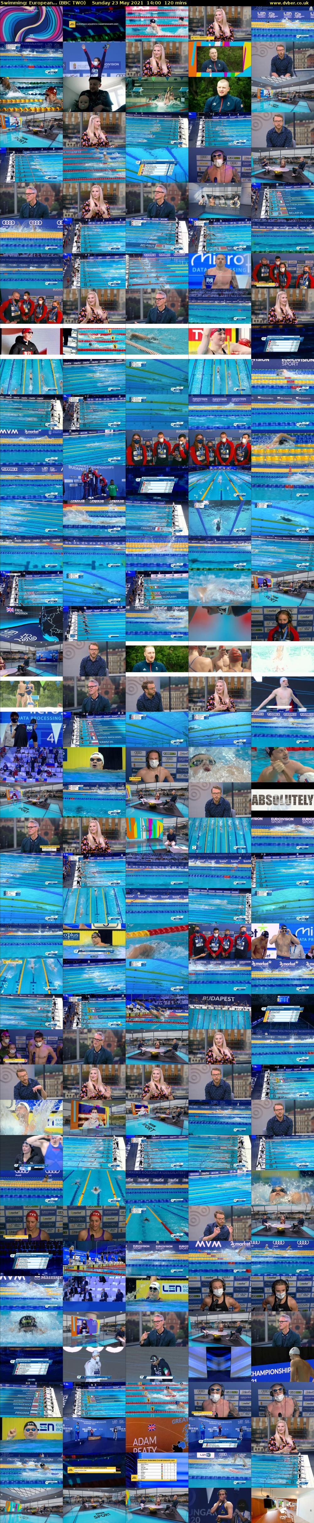 Swimming: European... (BBC TWO) Sunday 23 May 2021 14:00 - 16:00