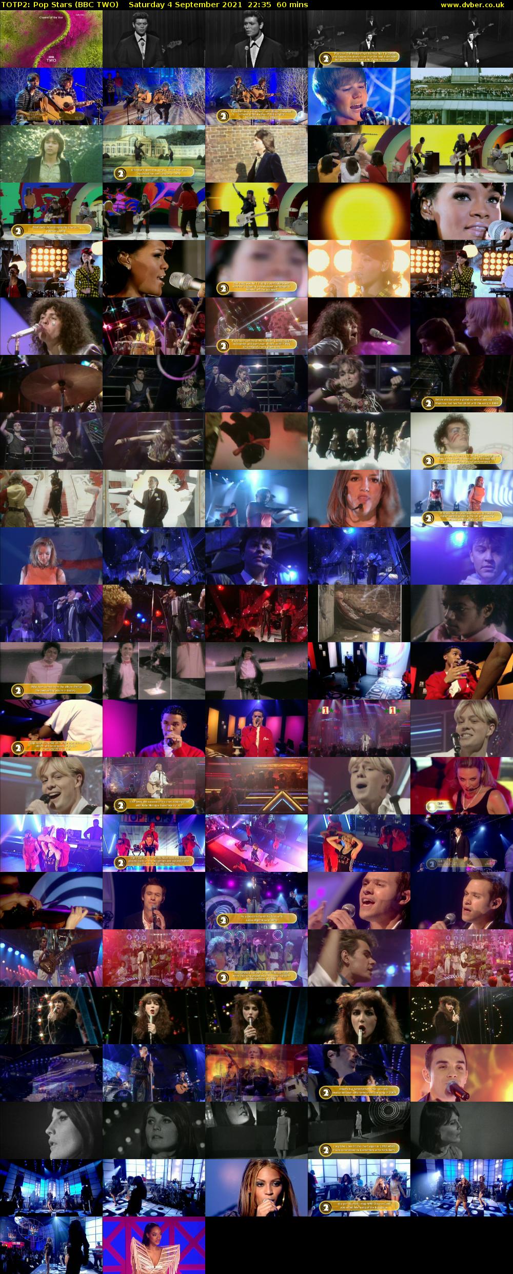 TOTP2: Pop Stars (BBC TWO) Saturday 4 September 2021 22:35 - 23:35