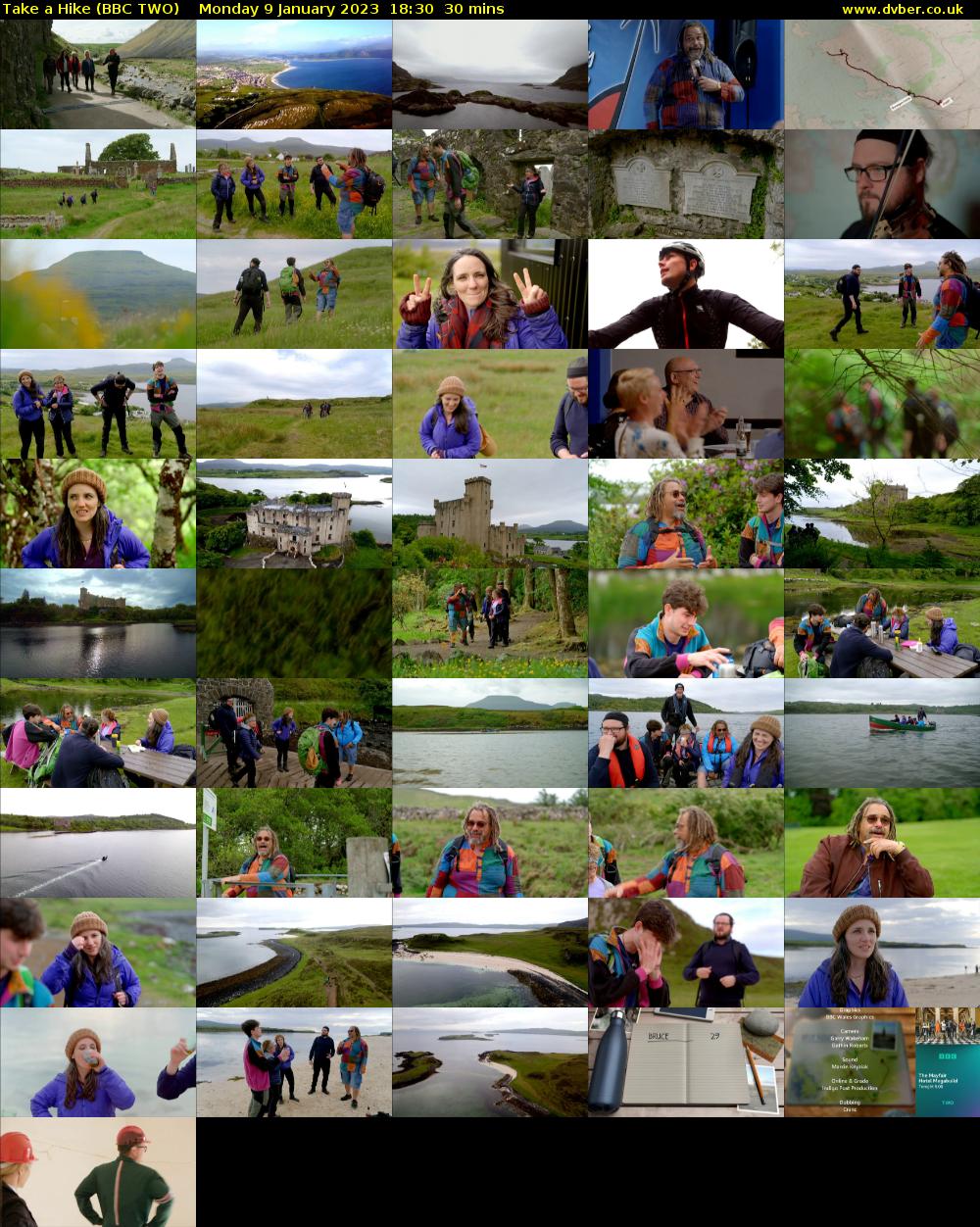 Take a Hike (BBC TWO) Monday 9 January 2023 18:30 - 19:00