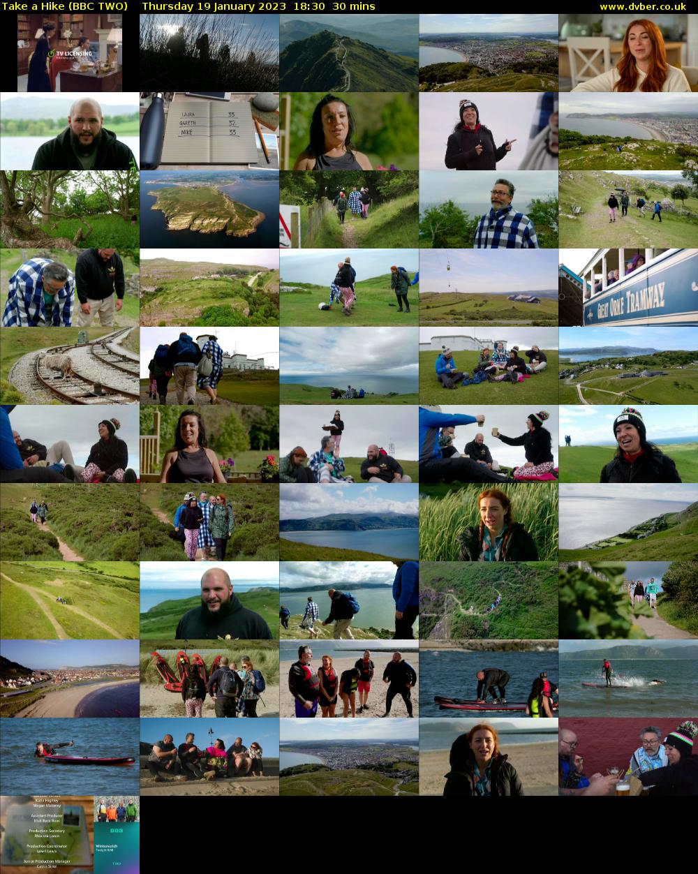 Take a Hike (BBC TWO) Thursday 19 January 2023 18:30 - 19:00