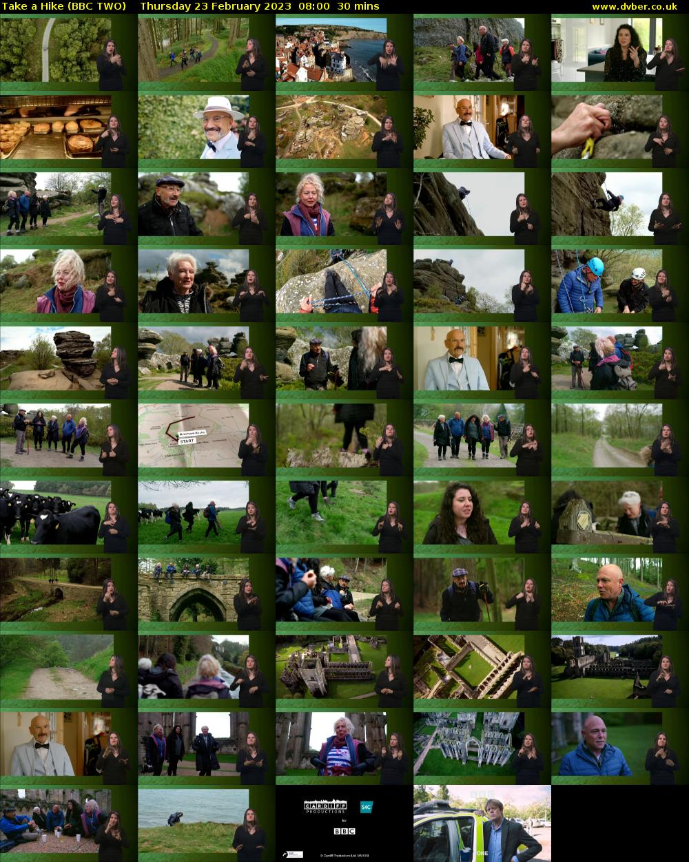 Take a Hike (BBC TWO) Thursday 23 February 2023 08:00 - 08:30