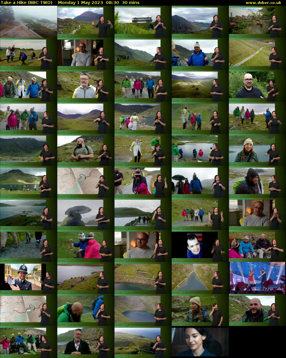 Take a Hike (BBC TWO) Monday 1 May 2023 08:30 - 09:00