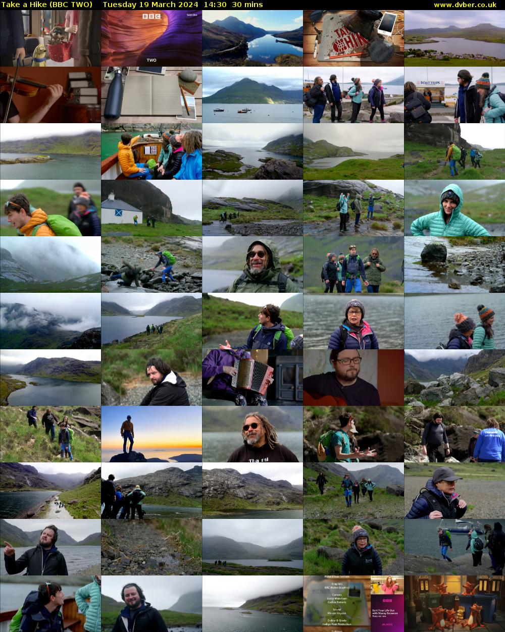 Take a Hike (BBC TWO) Tuesday 19 March 2024 14:30 - 15:00